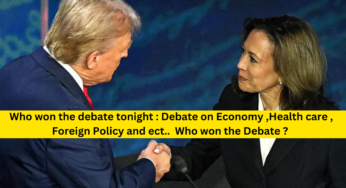 US Presidential Debate : Who won the debate Kamala Harris Donald Trump?
